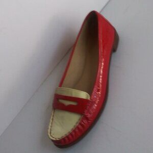 KATE SPADE NEW YORK, Patent Leather Penny Loafers, Size 10